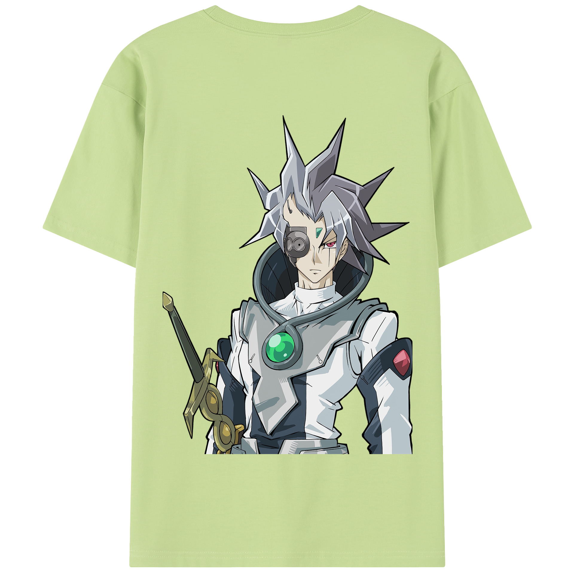 （画像用） 遊☆戯☆王 Yu-Gi-Oh! 綿100％半袖Tシャツ（背面プリント）